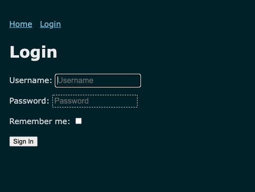 Login